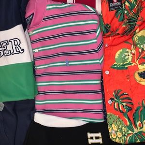 6 Polo/Button type Shirts Variety Bundle